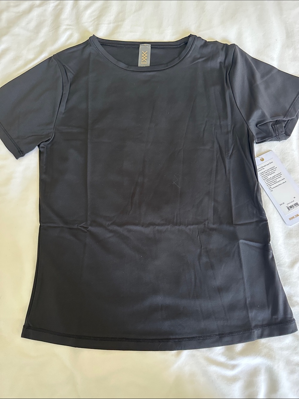 RHONE Black Ultimate Layer Short Sleeve Tee